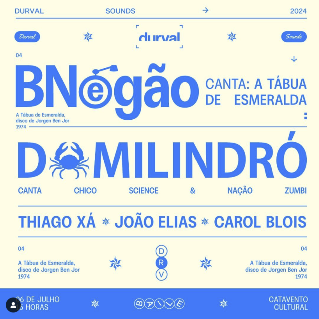 BNEGÃO CANTA ‘A TÁBUA DE ESMERALDA’ em homenagem aos 50 anos do álbum de Jorge Ben Jor